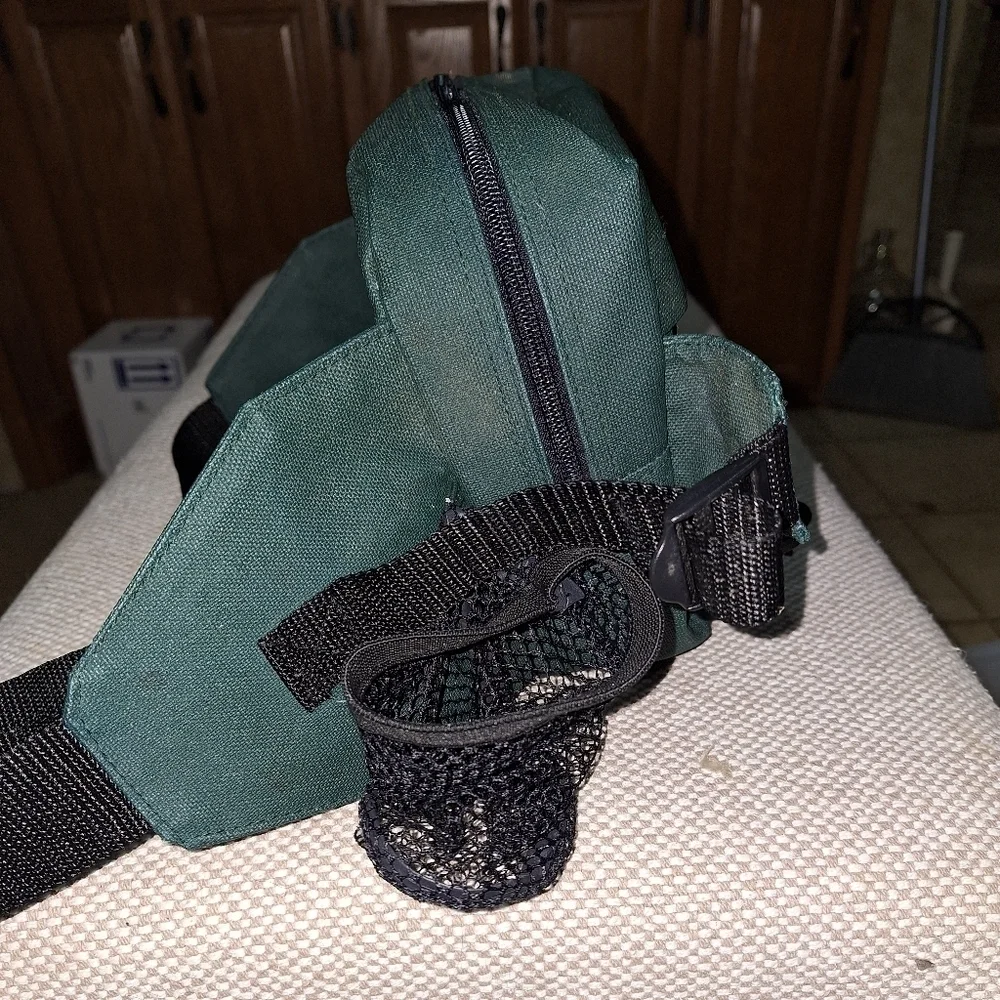 An Explorer fishing fanny pack. It's pre-owned but in great condition.